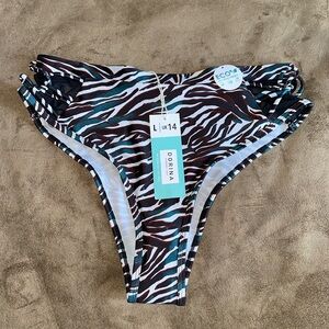 Dorina *NWT* Women’s Mombasa High Waist Brazilian Bikini Bottoms